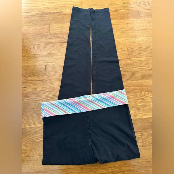 Victoria’s Secret Pink Women’s Size Medium Long Black Leggings. - Picture 4 of 5